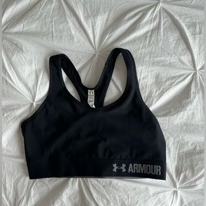 black under armour sports bra (no padding)